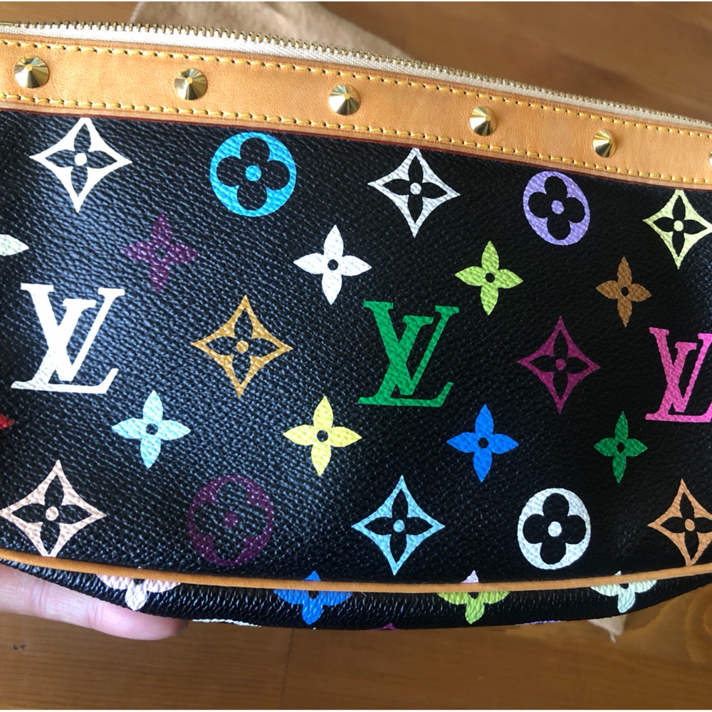 Louis Vuitton multicolored pochette - Picture 2 of 7